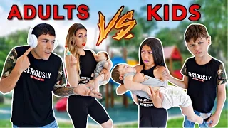 KIDS Turn Into ADULTS & PARENTS Turn Into KIDS! -Challenge | Familia Diamond