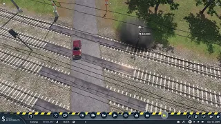 Building an Express Rail Line Time Lapse 5-Transport Fever 2
