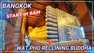 WAT PHO Reclining Buddha Temple Tour Bangkok 🇹🇭 Thailand DIY 2023