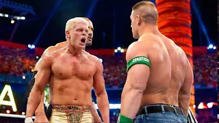 Cody Rhodes vs John Cena WWE Match