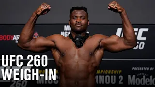 UFC 260: Miocic vs Ngannou 2 Weigh-in