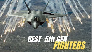 BEST 5th Generation Stealth Fighter Jets