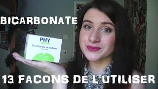 13 façons d'utiliser le Bicarbonate de Soude/Sodium ♥