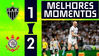 QUE VIRADA! | ATLÉTICO-MG 1 x 2 CORINTHIANS | MELHORES MOMENTOS | 19ª RODADA | BRASILEIRÃO 2022