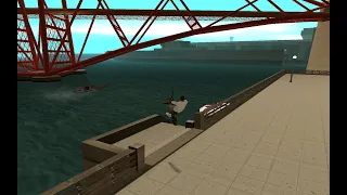 Трюки в GTA San Andreas на bmx!!!