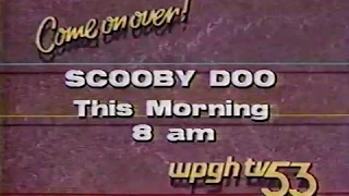 WPGH promo - Scooby-Doo (1986)