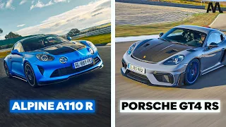 Alpine A110 R vs Porsche GT4 RS : le choc des TITANS !