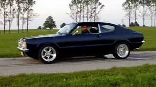 Ford Taunus with V8 Corvette LS2 Engine  Burnout 3