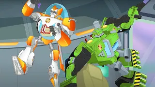 Zero Gravity Mischief | Rescue Bots | Season 3 Episode 8 | Kids Cartoon | Transformers Kids