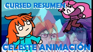 Celeste speedrun animation