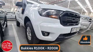 September Bakkies R100K - R200K at WeBuyCars