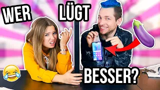 WER LÜGT BESSER?!😈 mit REZO + Bestrafung 😰🥵