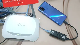 Let's check out if ethernet adapter will work with Samsung Galaxy A21s