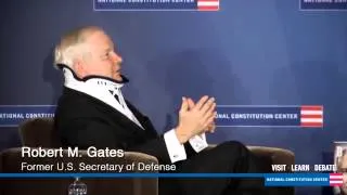 Robert Gates at the National Constitution Center