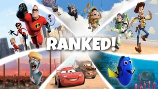 Ranking EVERY Pixar Movie from WORST to BEST (All 26 before ELEMENTAL) 🤔