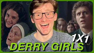 Derry Girls || Season 1 Episode 1 || Reaction / Review || First Time Watching!