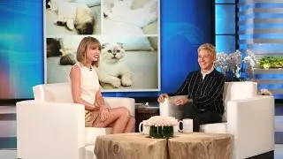 Taylor Swift on Her New Cat!