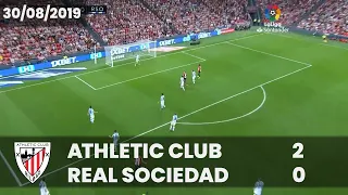 ⚽ FULL MATCH I LaLiga 19/20 I J3.  Athletic Club 2 - Real Sociedad 0