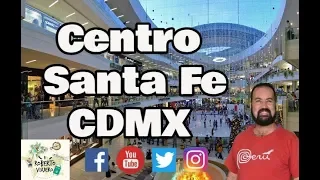 Este es el Mall más grande de latinoamérica | Centro Santa Fe 🇲🇽 en CDMX  1/2