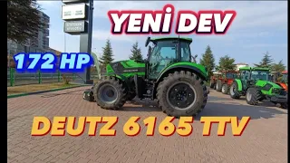 DEUTZ 6165 TTV 2023 MODEL TEKNİK ÖZELLİKLER/FİYAT YORUMDA