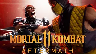 Mortal Kombat Aftermath - All Fatal Blows Performed on RoboCop