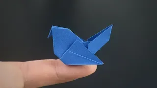 Origami: Simple Pigeon - Instructions in English (BR)