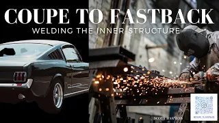 Welding the inner-structure on your mustang conversion to fastback.