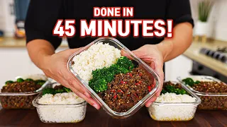 This Ground Beef Bulgogi Meal Prep Will Change Your LIFE, Done In 45 Minutes