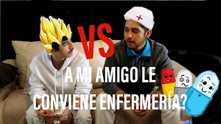 1° AÑO DE MEDICINA VS 1° AÑO DE ENFERMERIA PT.1 || COMPARATIVA Y ANECDOTAS | BODYGOD