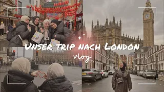 Mädels Trip nach London 🇬🇧💂🏻‍♀️XXL VLOG