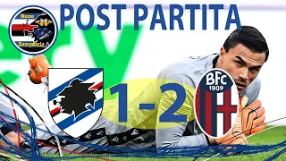 SAMPDORIA BOLOGNA 1-2: Post Partita a CALDO