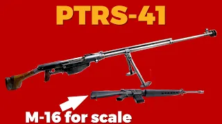 PTRS-41: Soviet Anti-Tank Rifle Semi-Automatic