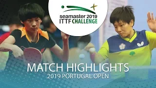 Chen Yi vs Su Pei-Ling | 2019 ITTF Challenge Plus Portugal Open Highlights ( U21 R64 )