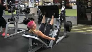 How-To Use the "Angled Leg Press" Machine