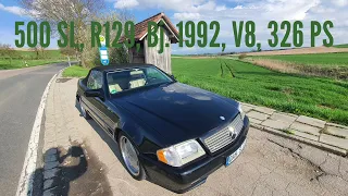 500 SL, R 129, Bj. 1992, V8, 326 PS H-Gutachten und jede Menge Spaß