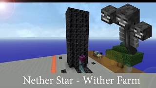 Nether Star Farm / Wither Farm - Minecraft Tutorial - Deutsch