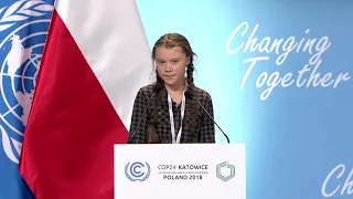 Greta Thunberg full speech at UN Climate Change COP24 Conference