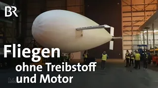 Zeppelin & Flugzeug in einem: Phoenix - ein Luftgleiter fliegt ohne Motor | Gut zu wissen | BR