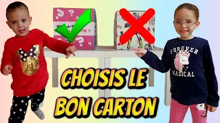 CHOISIS LE BON CARTON CHALLENGE! KAMILIA & MASSILYA