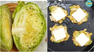 I Have Never Eaten such Delicious Cabbage! Easy & New Cabbage Recipe | Cabbage Pie | Cabbage Recipe