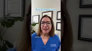 Cathy shares our tip of the day about fat embolisms: Medical-Surgical | @LevelUpRN