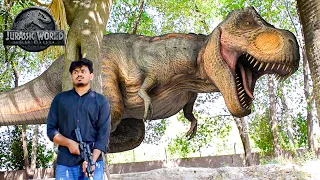 T-Rex Chase - Part 1 - Jurassic World Fan Movie | Jurassic World 2 in Real Life Fan Film
