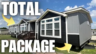 YEP, this 1 has the "WOW FACTOR!" Mobile home literally has it ALL! Prefab House Tour