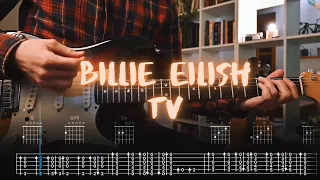 TV Billie Eilish Сover / Guitar Tab / Lesson / Tutorial