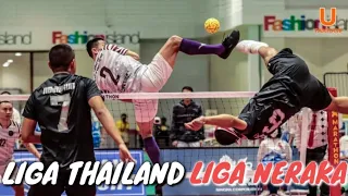 Liga Thailand "LIGA NERAKA"..😬🔥Sepak takraw beregu putra 2022 ‼️