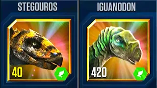 STEGOUROS VS IGUANODON ALL THE WAY TOVICTORY | HT GAME