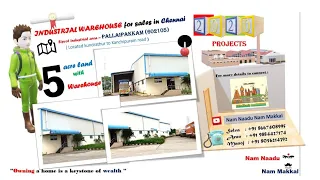 Warehouse||Godown Industrial shed factory||Good location||Bangalore highway road||available for sale