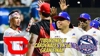 TIBURONES DE LA GUAIRA y CARDENALES DE LARA protagonizarán la GRAN FINAL de la LVBP