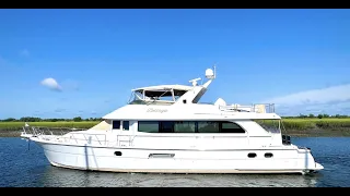 2000 Hatteras 75 Sport Deck Motor Yacht - For Sale with HMY Yachts