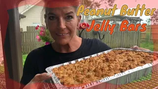 Step by Step Peanut Butter Jelly Bars Recipe